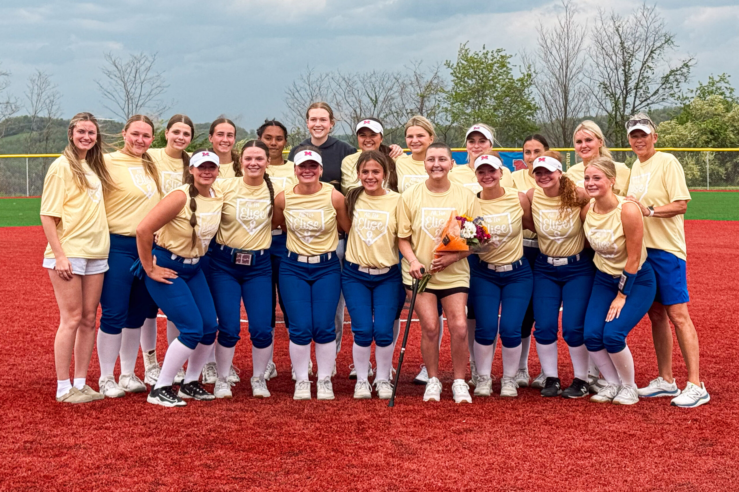 Morgantown and Preston softball teams played for greater cause on Tuesday